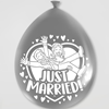 Party ballonnen Just Married (8 stuks)